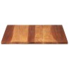 Dessus de table bois massif d'acacia 25-27 mm 70x90 cm 553204553204