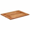 Dessus de table bois massif d'acacia 25-27 mm 70x90 cm 553204553204
