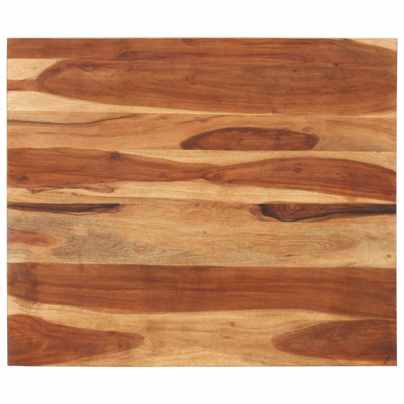 Dessus de table bois massif d'acacia 25-27 mm 70x80 cm 553205553205