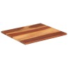 Dessus de table bois massif d'acacia 25-27 mm 70x80 cm 553205553205