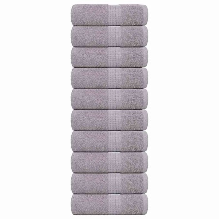 Serviettes d'invité FROGN 10 pcs gris 30x50 cm 360 g/m² 553207553207