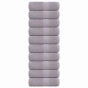 Serviettes d'invité FROGN 10 pcs gris 30x50 cm 360 g/m² 553207553207