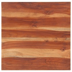 Dessus de table bois massif d'acacia 25-27 mm 60x60 cm 553208553208