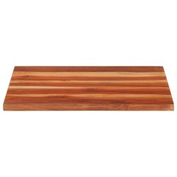 Dessus de table bois massif d'acacia 25-27 mm 60x60 cm 553208553208