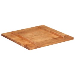 Dessus de table bois massif d'acacia 25-27 mm 60x60 cm 553208553208