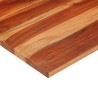 Dessus de table bois massif d'acacia 25-27 mm 60x60 cm 553208553208
