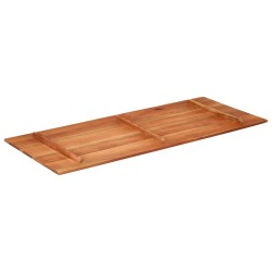 Dessus de table bois massif d'acacia 15-16 mm 60x140 cm 553211553211