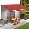 Toile d'auvent Orange et marron 6x3 m 553213553213