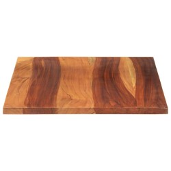 Dessus de table bois massif d'acacia 25-27 mm 60x90 cm 553214553214