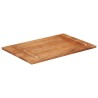 Dessus de table bois massif d'acacia 25-27 mm 60x90 cm 553214553214