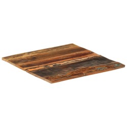 Dessus de table carré 60x60 cm 15-16 mm Bois de récupération 553215553215