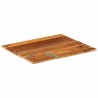 Dessus de table carré 60x60 cm 15-16 mm Bois de récupération 553215553215