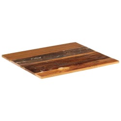 Dessus de table rectangulaire 60x70 cm 15-16 mm Bois récupéré 553216553216