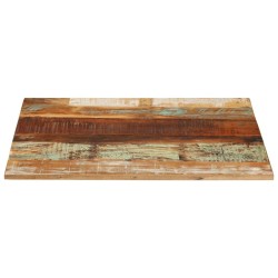 Dessus de table rectangulaire 70x80 cm 15-16 mm Bois récupéré 553218553218