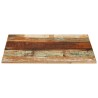 Dessus de table rectangulaire 70x80 cm 15-16 mm Bois récupéré 553218553218