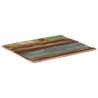 Dessus de table rectangulaire 70x80 cm 15-16 mm Bois récupéré 553218553218