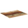 Dessus de table rectangulaire 70x80 cm 15-16 mm Bois récupéré 553218553218