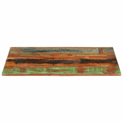 Dessus de table rectangulaire 60x90 cm 15-16 mm Bois récupéré 553219553219