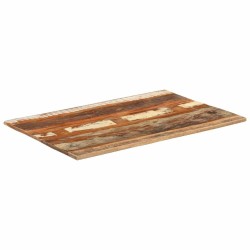 Dessus de table rectangulaire 60x90 cm 15-16 mm Bois récupéré 553219553219