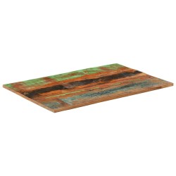 Dessus de table rectangulaire 60x90 cm 15-16 mm Bois récupéré 553219553219