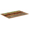 Dessus de table rectangulaire 60x90 cm 15-16 mm Bois récupéré 553219553219