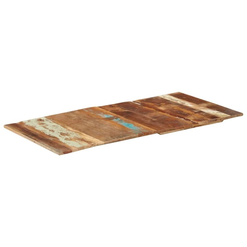 Dessus de table rectangulaire 60x120 cm 15-16 mm Bois récupéré 553220553220