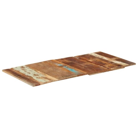 Dessus de table rectangulaire 60x120 cm 15-16 mm Bois récupéré 553220553220