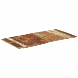 Dessus de table rectangulaire 60x120 cm 15-16 mm Bois récupéré 553220553220