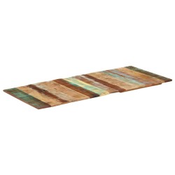 Dessus de table rectangulaire 60x140 cm 15-16 mm Bois récupéré 553221553221