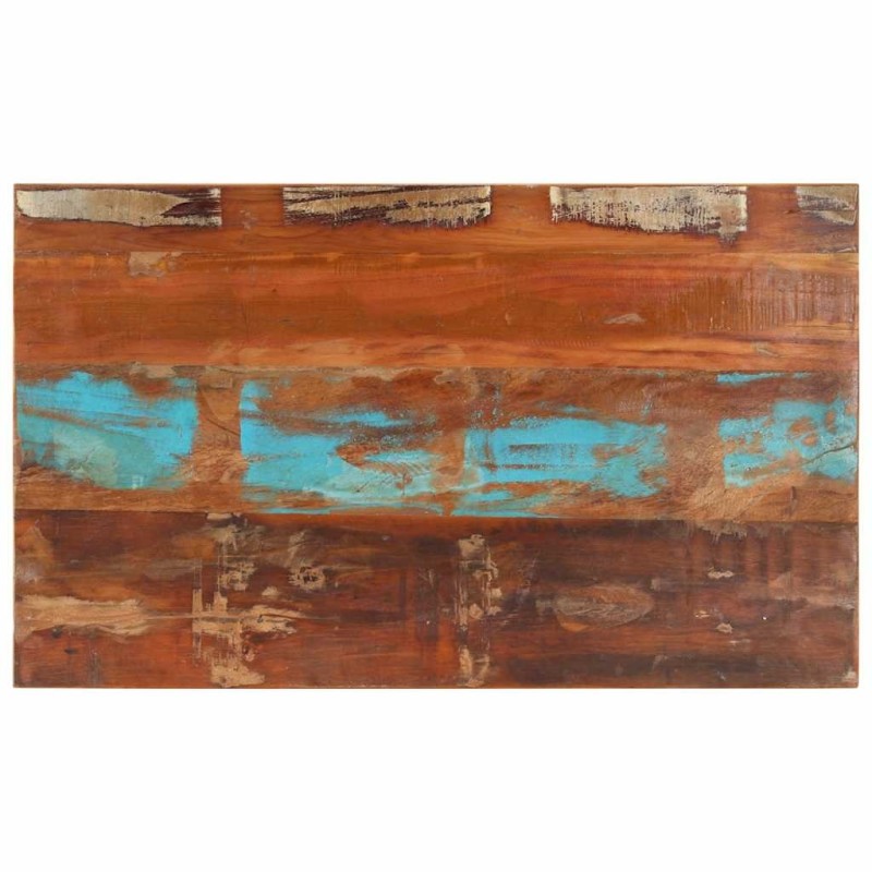 Dessus de table rectangulaire 60x100 cm 15-16 mm Bois récupéré 553222553222