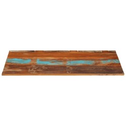 Dessus de table rectangulaire 60x100 cm 15-16 mm Bois récupéré 553222553222