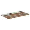 Dessus de table rectangulaire 60x100 cm 15-16 mm Bois récupéré 553222553222