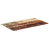 Dessus de table rectangulaire 60x100 cm 15-16 mm Bois récupéré 553222553222