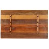 Dessus de table rectangulaire 60x100 cm 15-16 mm Bois récupéré 553222553222