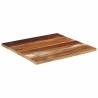 Dessus de table carré 70x70 cm 25-27 mm Bois de récupération 553223553223
