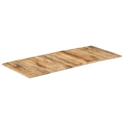 Dessus de table bois de manguier solide 15-16 mm 140x60 cm 553224553224