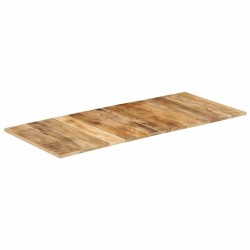 Dessus de table bois de manguier solide 15-16 mm 140x60 cm 553224553224