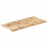 Dessus de table bois de manguier solide 15-16 mm 100x60 cm 553225553225