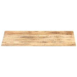 Dessus de table bois de manguier solide 15-16 mm 100x60 cm 553225553225