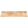 Dessus de table bois de manguier solide 15-16 mm 100x60 cm 553225553225