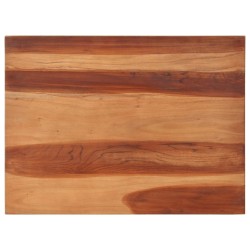 Dessus de table bois massif d'acacia 25-27 mm 60x80 cm 553226553226