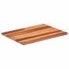 Dessus de table bois massif d'acacia 25-27 mm 60x80 cm 553226553226