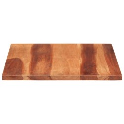 Dessus de table bois massif d'acacia 25-27 mm 60x80 cm 553226553226