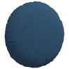 Coussins de siège 2 pcs Bleu Ø80 x 29 cm tissu 553231553231