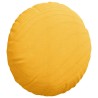 Coussins de siège 2 pcs Jaune clair Ø60 x 21 cm 553247553247