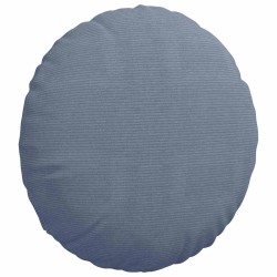 Coussins de siège 2 pcs Bleu Ø60 x 21 cm 553251553251