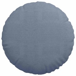 Coussins de siège 2 pcs Bleu Ø60 x 21 cm 553251553251