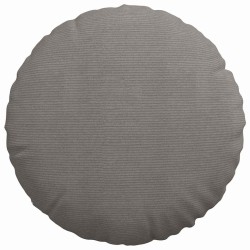 Coussins de siège 2 pcs Gris clair Ø60 x 21 cm 553253553253