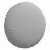 Coussins de siège 2 pcs Gris nuage Ø60 x 21 cm tissu 553256553256