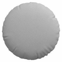 Coussins de siège 2 pcs Gris nuage Ø60 x 21 cm tissu 553256553256